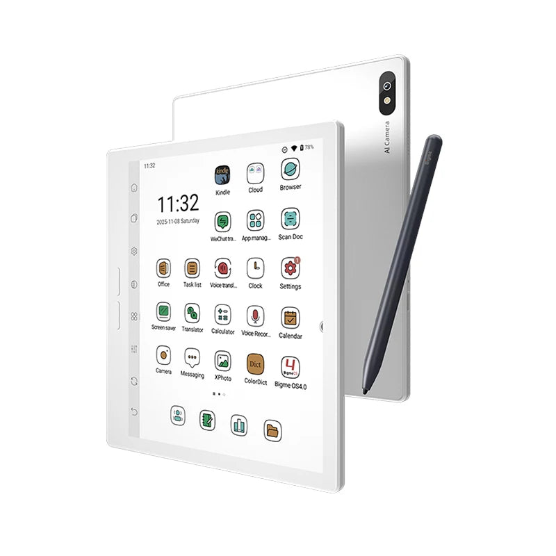 Bigme B7 Pro ebook reader, 7'' color e-ink electronic book, Android 14 OS, 8+256GB, 300 PPI e-book, eye-Friendly E-Paper ereader