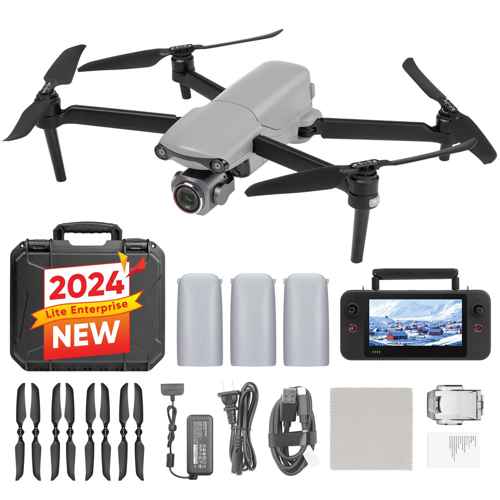 Autel Robotics EVO Lite 640K Enterprise Drone 1'' CMOS 16x Digital Zoom mapping surveying search and rescue IP43 Smart Controller