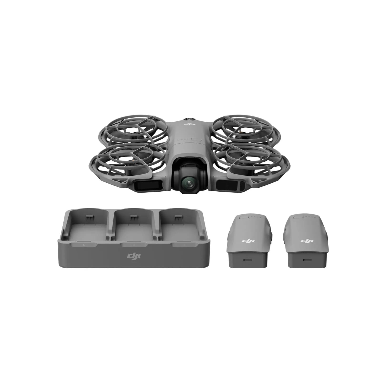 DJI Neo 2 Fly More Combo (Drone Only),4K Foldable Mini Drone,Obstacle Avoidance,Palm & Gesture Control, ActiveTrack, 3 Batteries