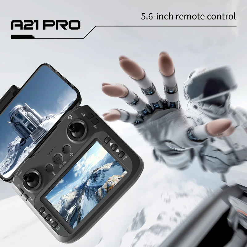 Use the A26 PRO camera drone! Equipped with a 4K high-definition camera, a windproof brushless motor, and a 5.64-inch display, this camera drone is very convenient to use and can be used for outdoor activities or indoor purpo