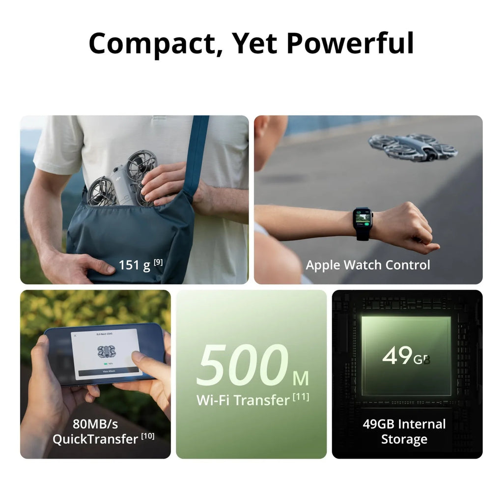 DJI Neo 2 Fly More Combo (Drone Only),4K Foldable Mini Drone,Obstacle Avoidance,Palm & Gesture Control, ActiveTrack, 3 Batteries