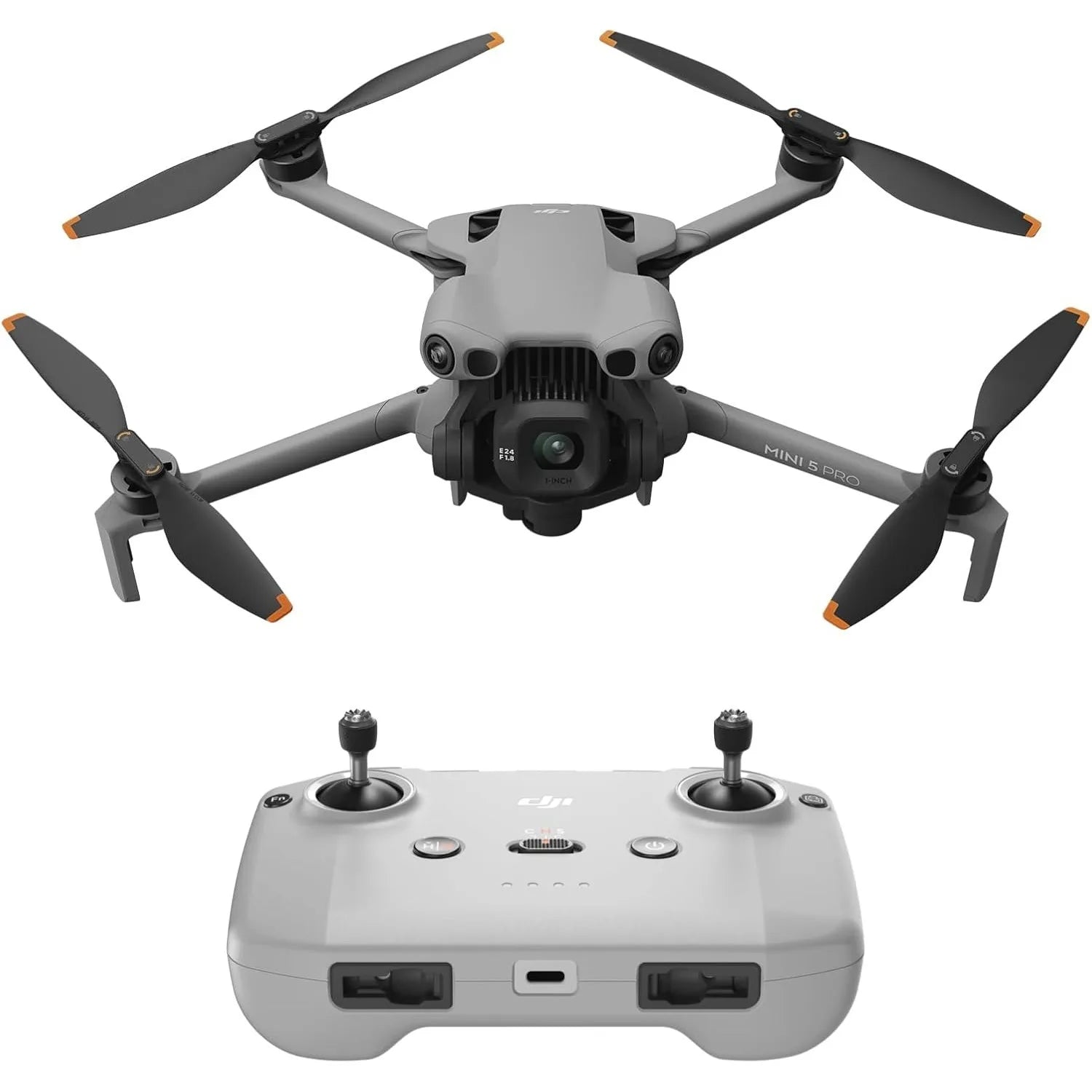 DJI Mini 5 Pro 4K Camera Drone with 1" CMOS Sensor, Omnidirectional Obstacle Avoidance, Sub-249g Lightweight Design