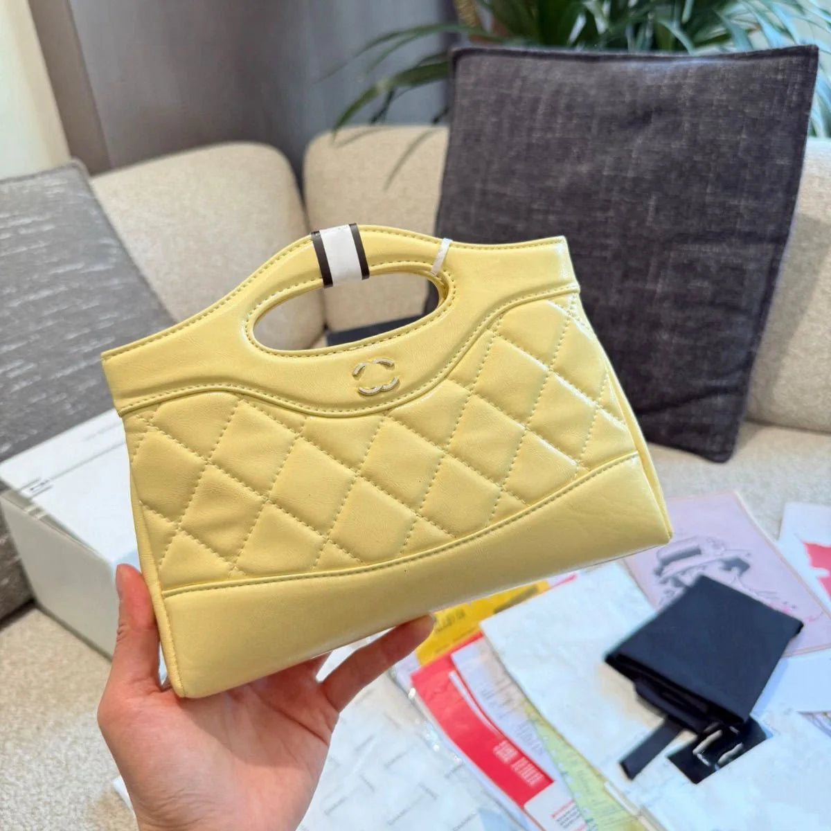 Luxury new PU leather high-quality handbags for summer 2025 - 6 different colors with box