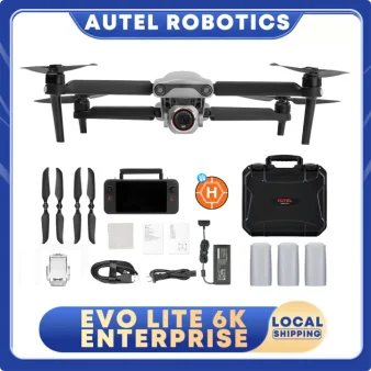 Autel Robotics EVO Lite 640K Enterprise Drone 1'' CMOS 16x Digital Zoom mapping surveying search and rescue IP43 Smart Controller