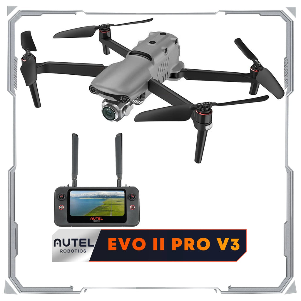 Autel Robotics EVO II Pro V3 Drone 1" CMOS 16x digital zoom 6K 30fps video 6-way binocular vision obstacle avoidance 4GNSS