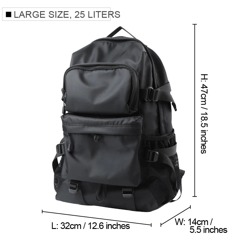 Waterproof Men Backpack Breathable Anti Theft Fashion Bag For Teens Travel Backpack Large Capacity Multifunctional Knapsack