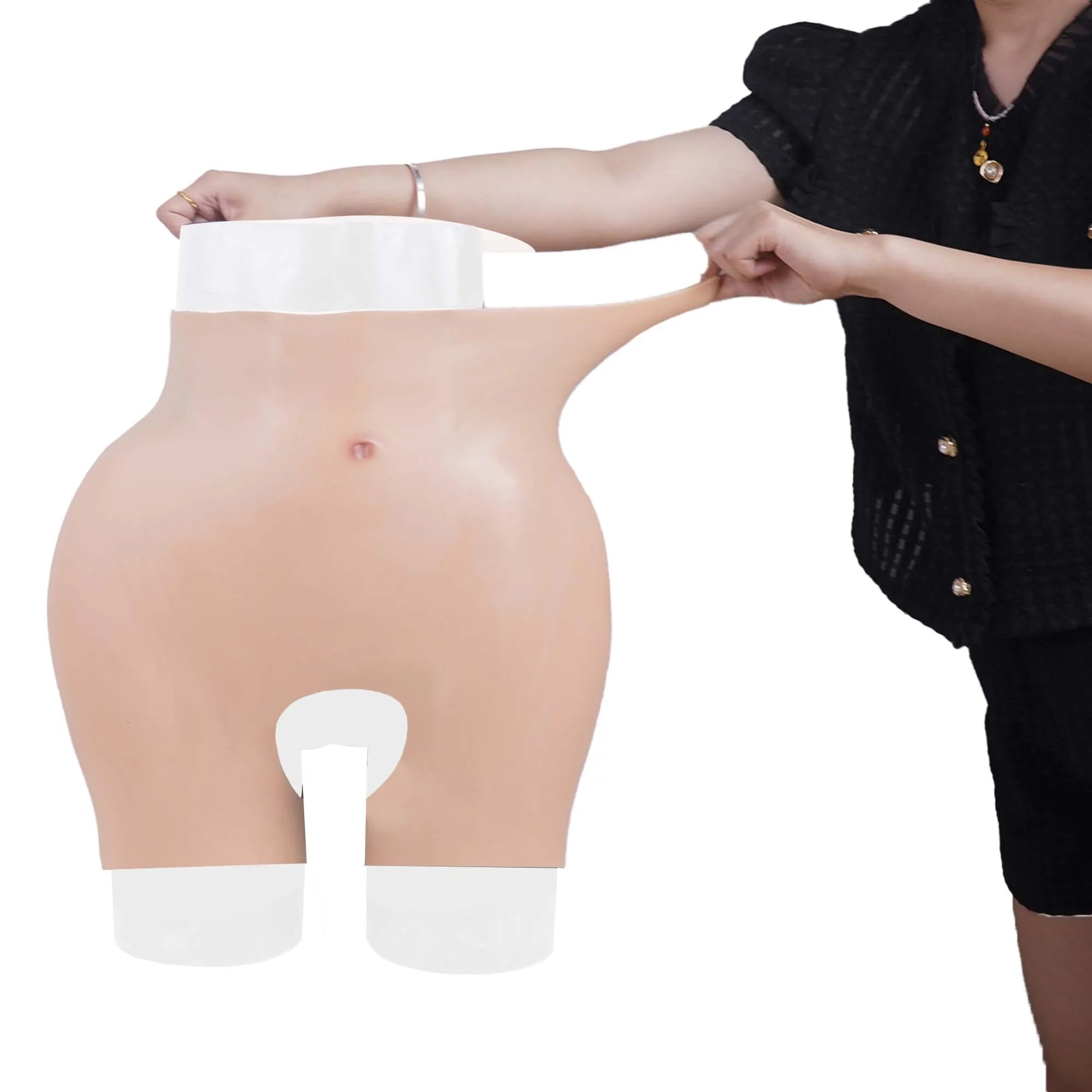 Silicone Pants Fake Big Butts and Hips Enhancement Padded Panties Butt Lifting Shapewear Realistic Ass Buttocks Cosplay