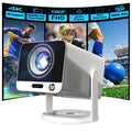 HP Projector MC425 Native 1080P HD& Android 14 OS, Dual Wi-Fi 6, Bluetooth 5.4, Auto Focus & Power Bank Compatible for Portable