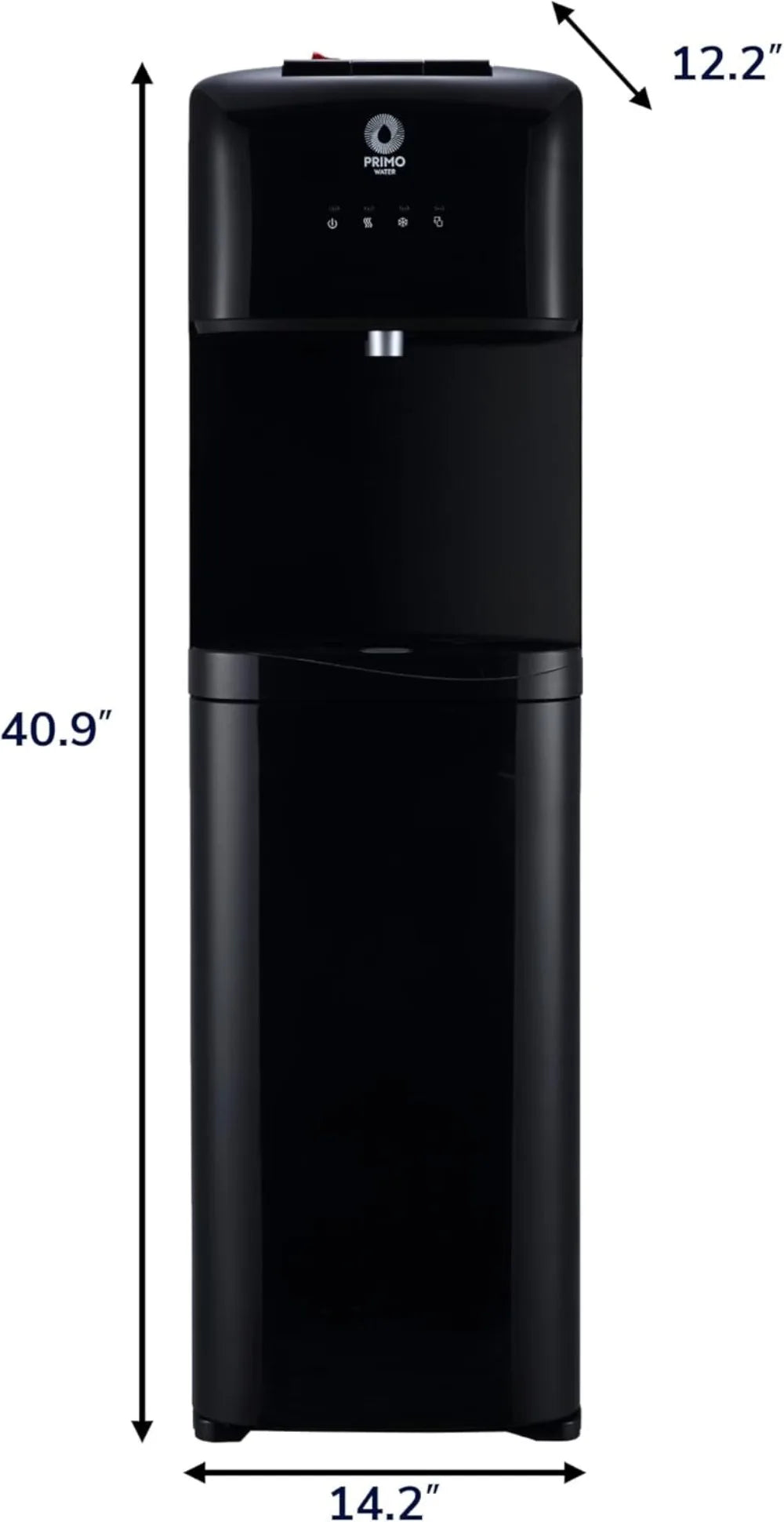 Hot & Cold Bottom Loading Water Cooler Dispenser for 5 Gallon Bottle