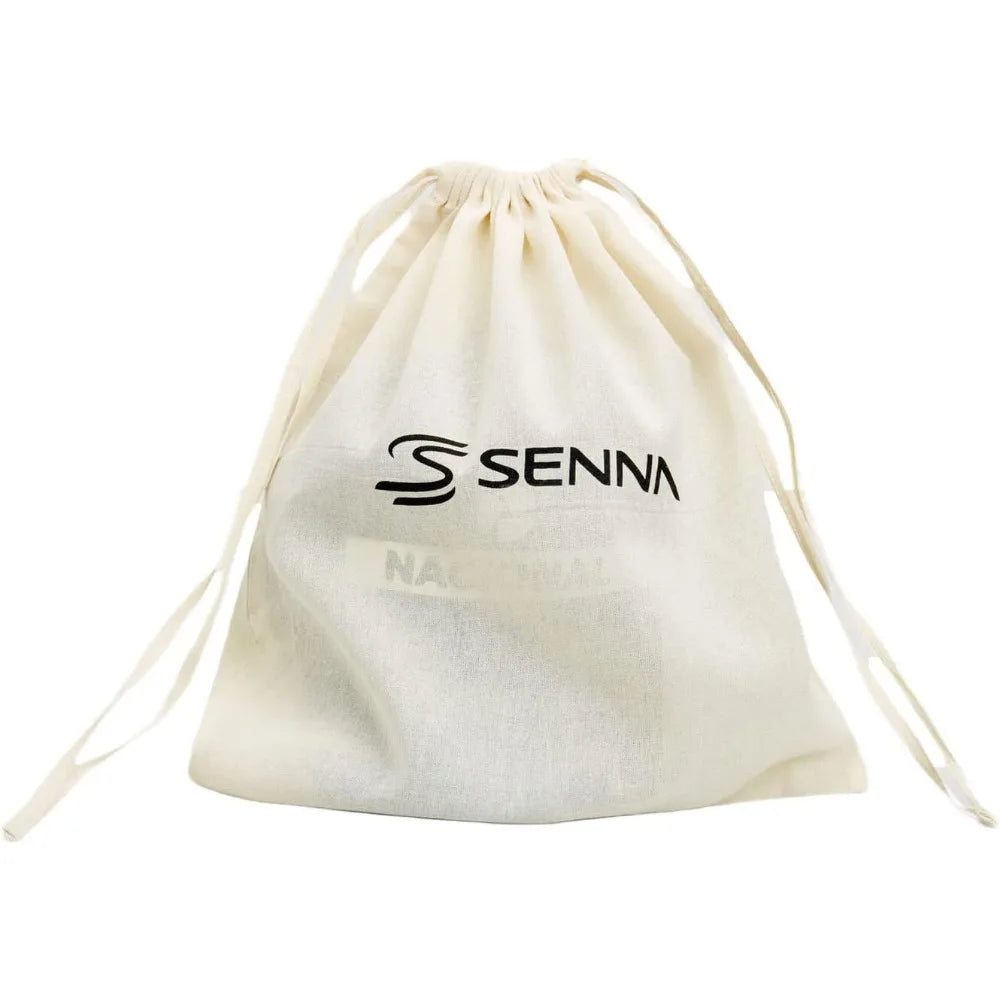 National Flag Cap Replica Ayrton Senna Style Blue Adjustable One Size with Carry Bag Long-Tailed Keyword