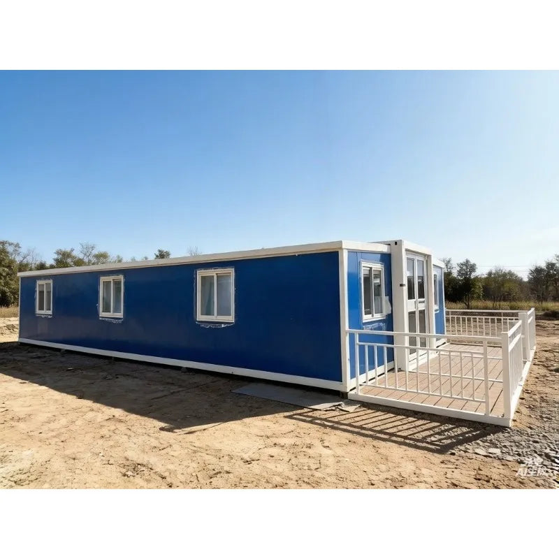 Hot Sale Mobile Tiny Home Forest Cabin Warehouse Barn Prefab House Expandable Steel Container House Sunroom Garden Rooms