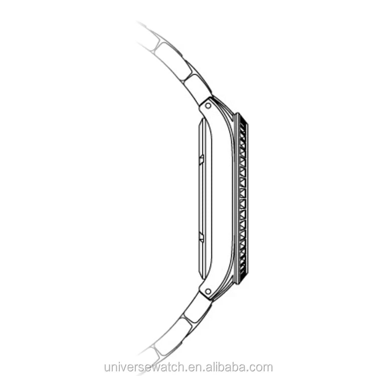 Build Your Own Design and logo Gold Lady Watch Luxury Japan or Swiss Movt 316L Stainless Steel U2625