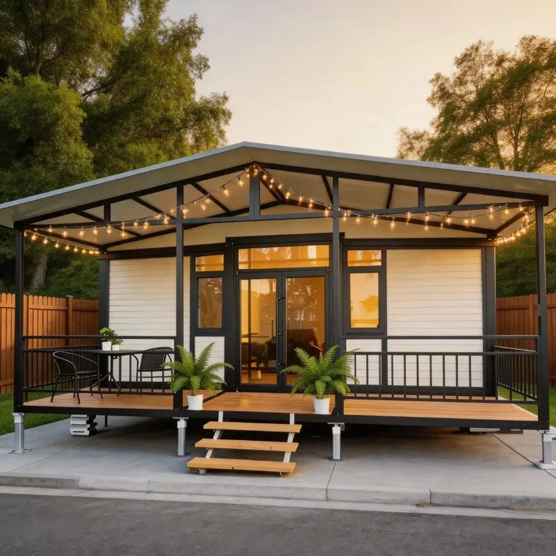 Luxury Prefabricated Tiny Space Capsule House Apple Cabin for Bathroom Warehouse Solar Powered Waterproof Fast Install
