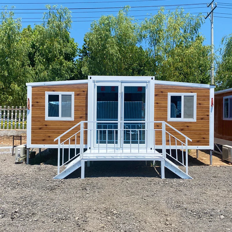 Modular Prefabricated Container House 20ft Steel Expandable Folding 2-3 Bedrooms Customized Living Space