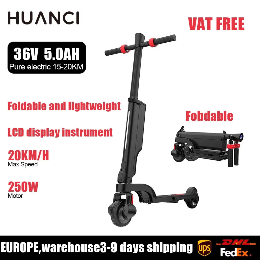 HX X6 EScooter Adult 350W 7.5AH 36V 25KM/H Foldable Electric Kick Electric Scooter 5.5 inch Wheel EScooter For Adult Children