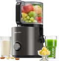 3-in-1 Juicer Machines, Cold Press Juicer 7" Large Chute & 120oz – Whole Fruits & Vegetables, High Juice Yield, Nut Milk, Natural Sorbet, Silver