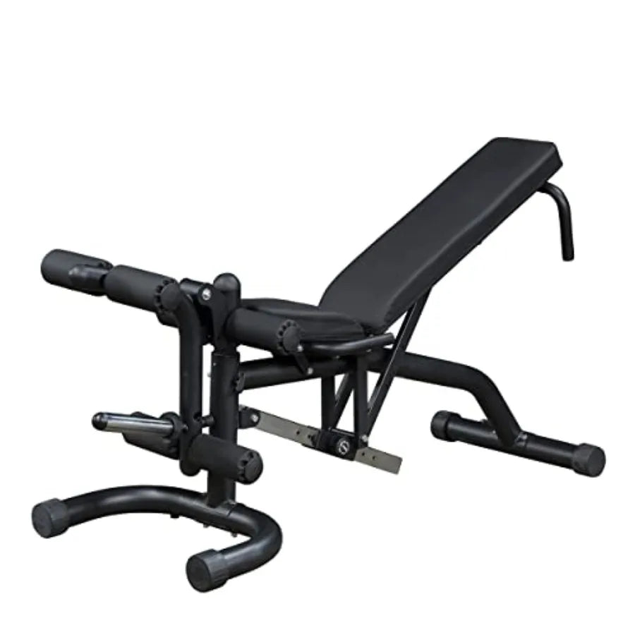 Multiple Angles Adjustable Weight Bench for Home & Commercial Gym - Flat, Incline & Decline Bench for Workout Strength Training