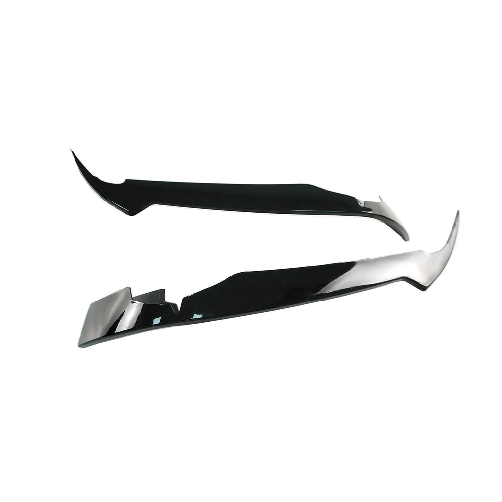 For 2020-2024 Chevrolet Corvette C8 Stingray Z51 Front Bumper Canard Wings Splitter Fins A Pair Body Kit Car Accessories