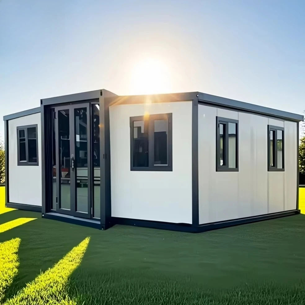 Luxury Casa Prefabricated 20ft 40ft 2 3 4 5 Bedroom Maison Mobile Tiny Home Portable Folding Prefab Expandable Container House