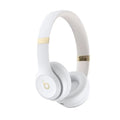 Beats Solo 4 Wireless Bluetooth On-Ear Headphones | Warm White | Open Box