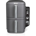 DoubleStack XL 2-Basket Air Fryer, 10 QT, 4 Foods at Once, Compact, 4-in-1, Smart Start & Match Cook, Air Fry, Broil, Bake, Easy