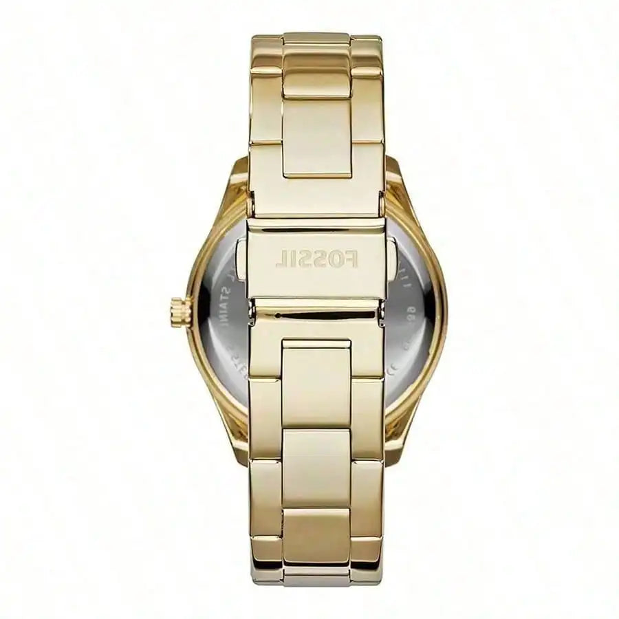 Fossil Woman Watches Quartz Stainless Steel Three-Hand Watch, Stainless Steel Dial/Crystal Glass, Suitable for Daily Wear