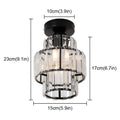 Modern Crystal Ceiling Lamp Led Hanging Lights Home Appliance Dining Room Nordic Loft Chandelier Bedroom Bedside Decora Fixtures