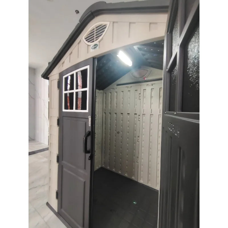 Tiny House WooWild Portable Prefab Modular Cabin Insulated Waterproof Single Span Tool Shed | Warehouse Tool Storage Tiny House