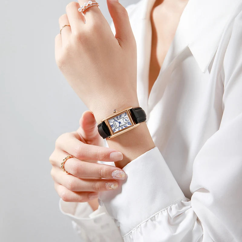 Luxury Pagani Designs Rectangular Quartz Women's Watch Ladies Watches For Woman Creative Girls Wristwatches Waterproof Relogio