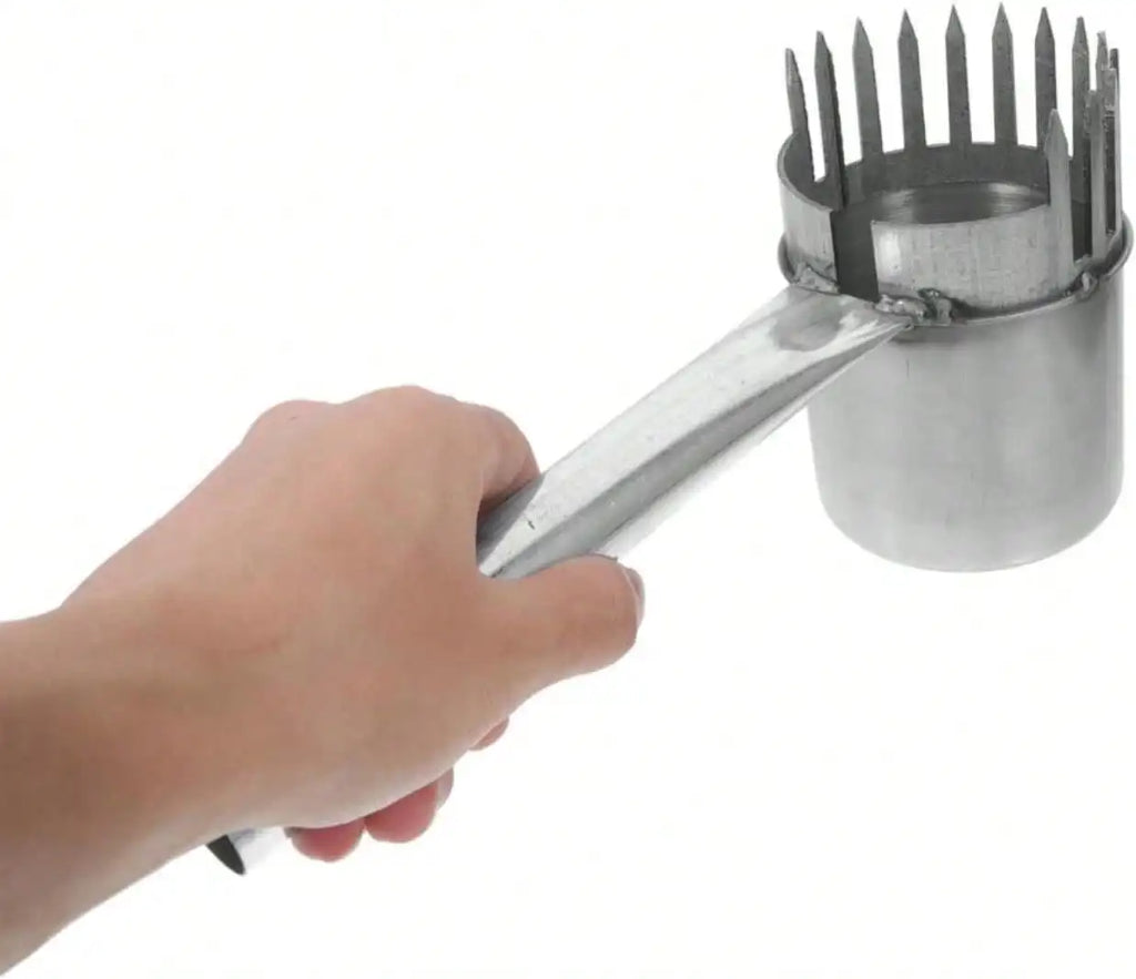 Fruit Picker Tool With Stainless Steel Head For Easy Blueberry And Berry Harvesting Lightweight Garden Hand Tool For Home And Outdoor Use