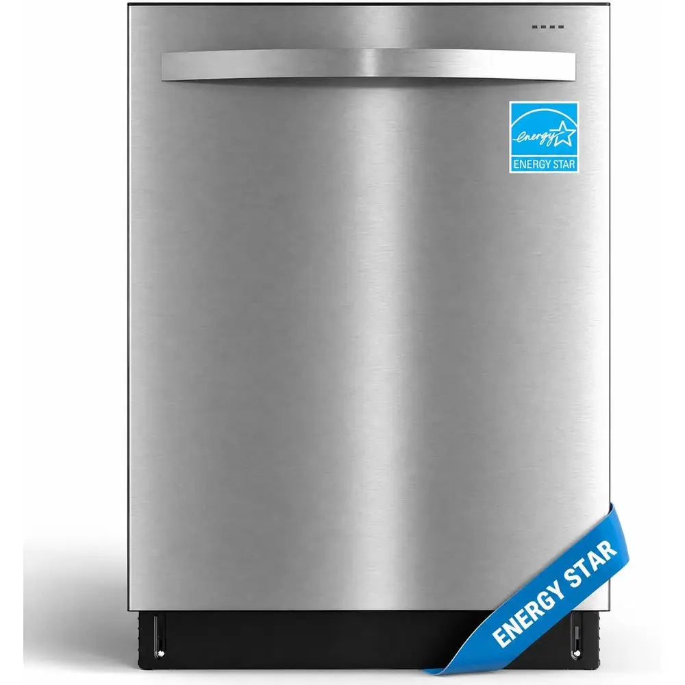 24" Built-in Dishwasher, Dishwasher Machine Stainless Steel with Adjustable Racks, 14–16 Place Settings Large Capacity Dish Wash