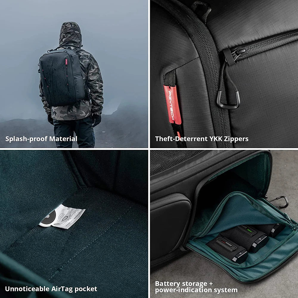 PGYTECH OneMo2 DSLR Camera Bag Photography Bag Digital Bag Stabilizer Professional Storage Bag for Canon Fuji Camera Inner Bag