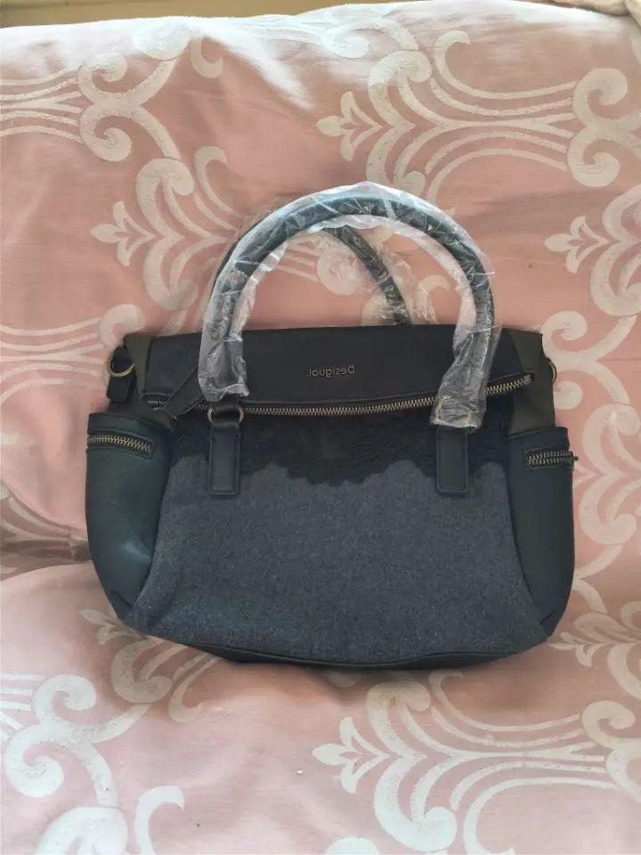 Spanish foreign trade new heavy industry embroidery women's portable large capacity bag single shoulder crossbody fashion bag