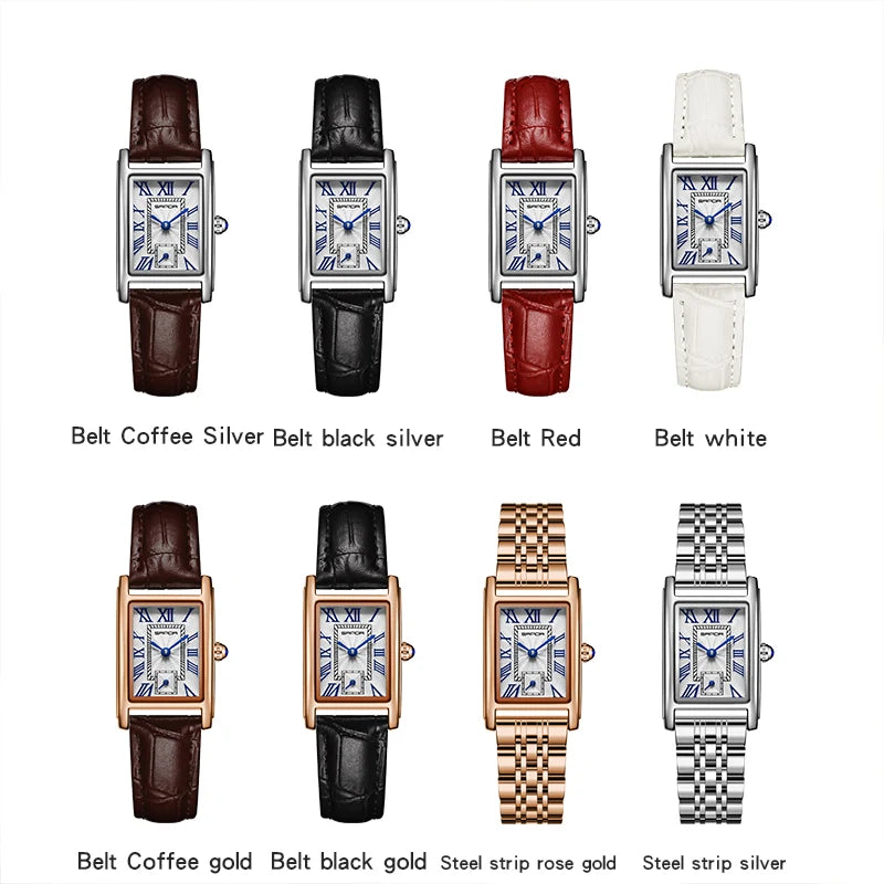 Luxury Pagani Designs Rectangular Quartz Women's Watch Ladies Watches For Woman Creative Girls Wristwatches Waterproof Relogio