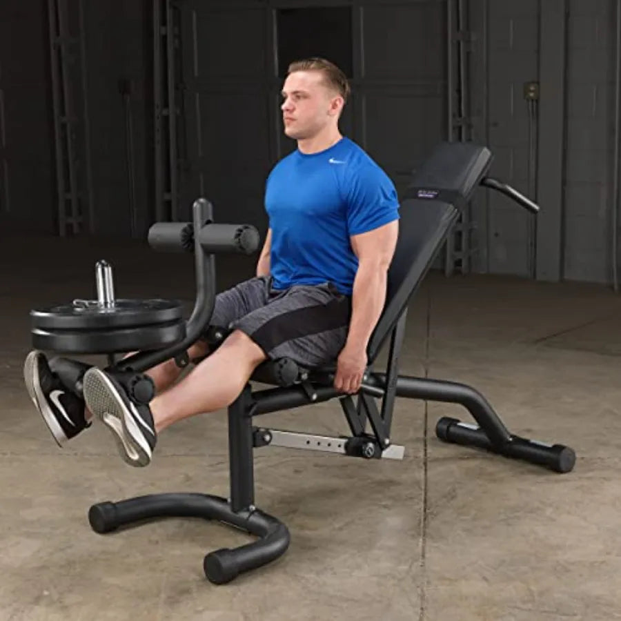 Multiple Angles Adjustable Weight Bench for Home & Commercial Gym - Flat, Incline & Decline Bench for Workout Strength Training