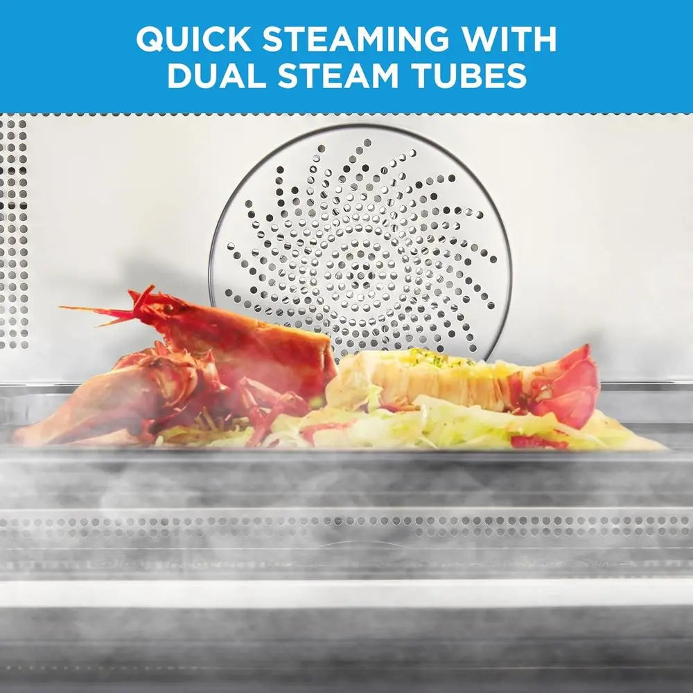 32-Function Steam & Air Fryer Oven: Combo Microwave, 23L, Touch Control