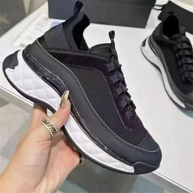 NEW 24S Camellia Men Women Comfortable Dress Shoes White Black Genuine Casual Leather Breathable Ladies Low Outdoor Sports