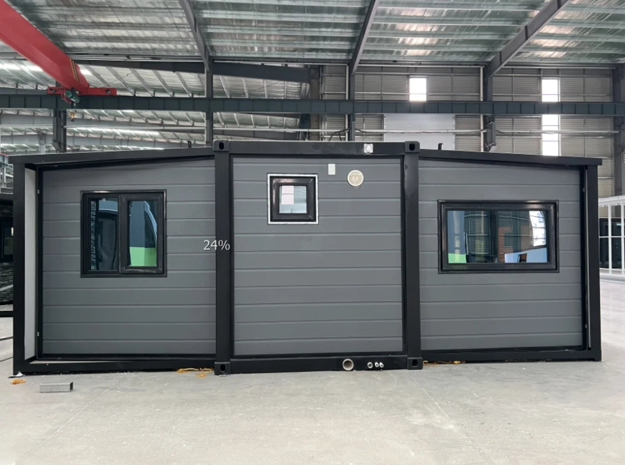 Casa Prefabricated Modular Mobile Tiny Home Modern Portable Folding Prefab Expandable Container House 20ft 40ft 2 3 4 Bedroom