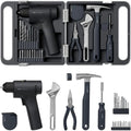 16V Cordless Drill Kit: 25-Piece Set with 3/8 Chuck, 50 N·m Torque, 32 Settings, LED Light, Tools & Accessories