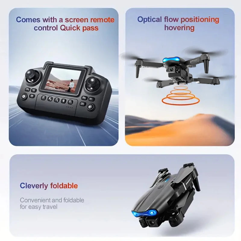 Beginner Friendly Camera Drone Foldable RC Quadcopter for Kids Teens Adults Outdoor Recreation Gift Idea
