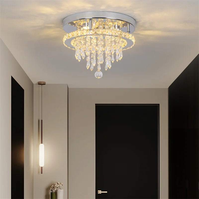 Modern Chandelier For Bedroom Dining Room Led Ceiling Light With Remote Control Hanging Lighting Fixtures Home Decoration Lustre