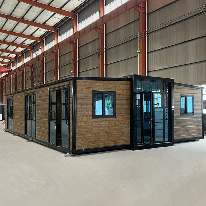 Casa Prefabricated Modular Mobile Tiny Home Modern Portable Folding Prefab Expandable Container House 20ft 40ft 2 3 4 Bedroom