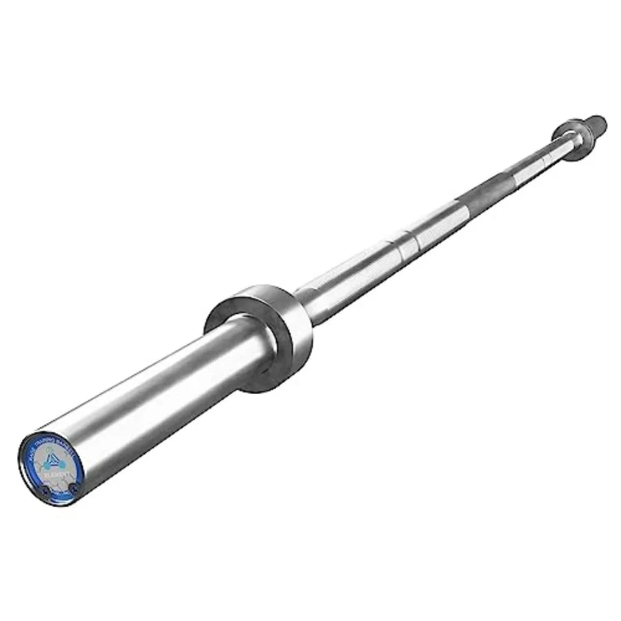 Training Barbell 6FT (15 Pound Weight) (300 LBS Capacity) Home Gym Fitness Equipment Strength Training Workout Bar Weight bar