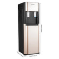 620W Bottom Loading Water Dispenser with Hot and Cold Water, Floor Standing Water Cooler with Heating and Cooling Functions for Home Office Living Room