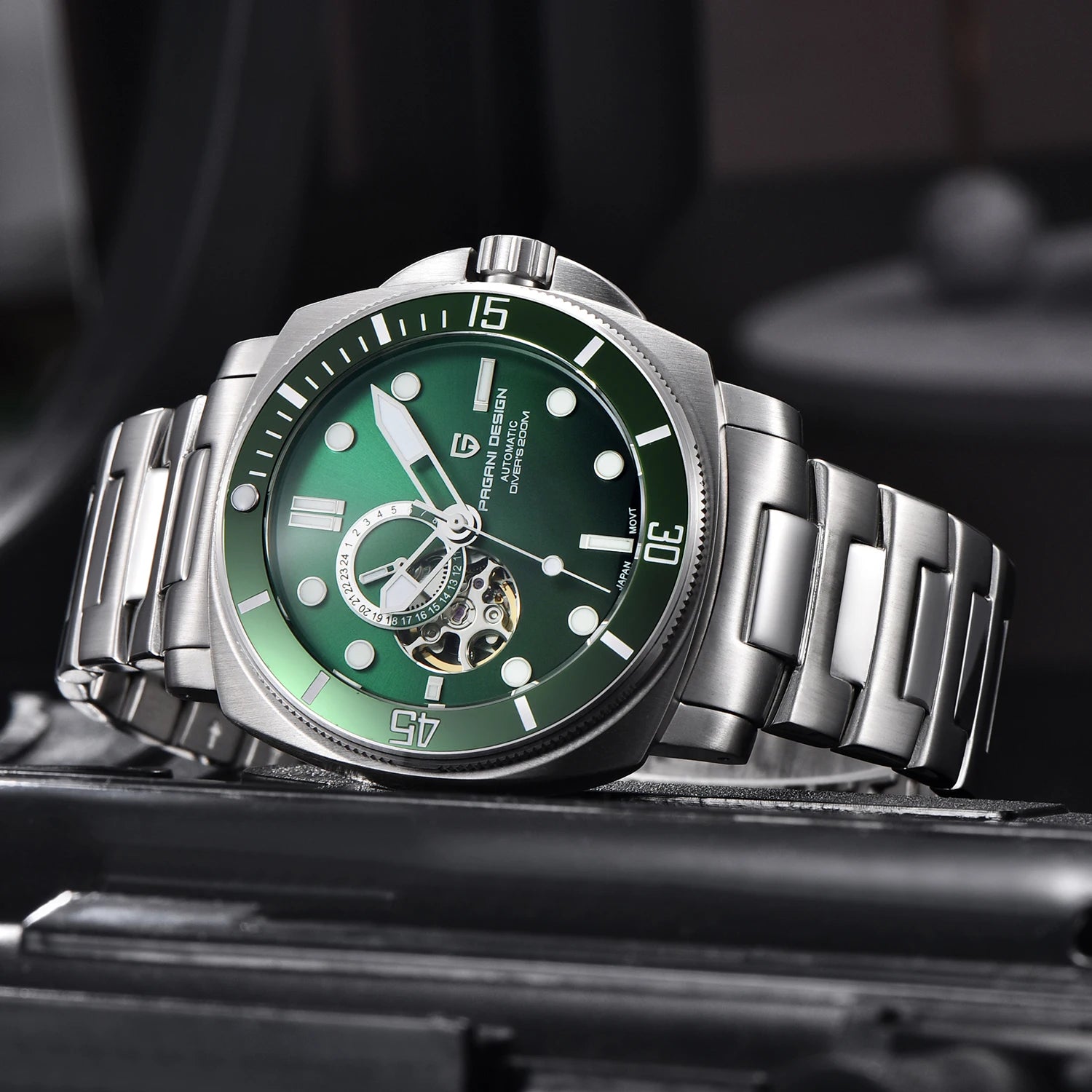 2024 New PAGANI DESIGN Men Mechanical Wristwatches Luxury Mens Watches Automatic Watch For Men Sapphire Mirror Waterproof Sports