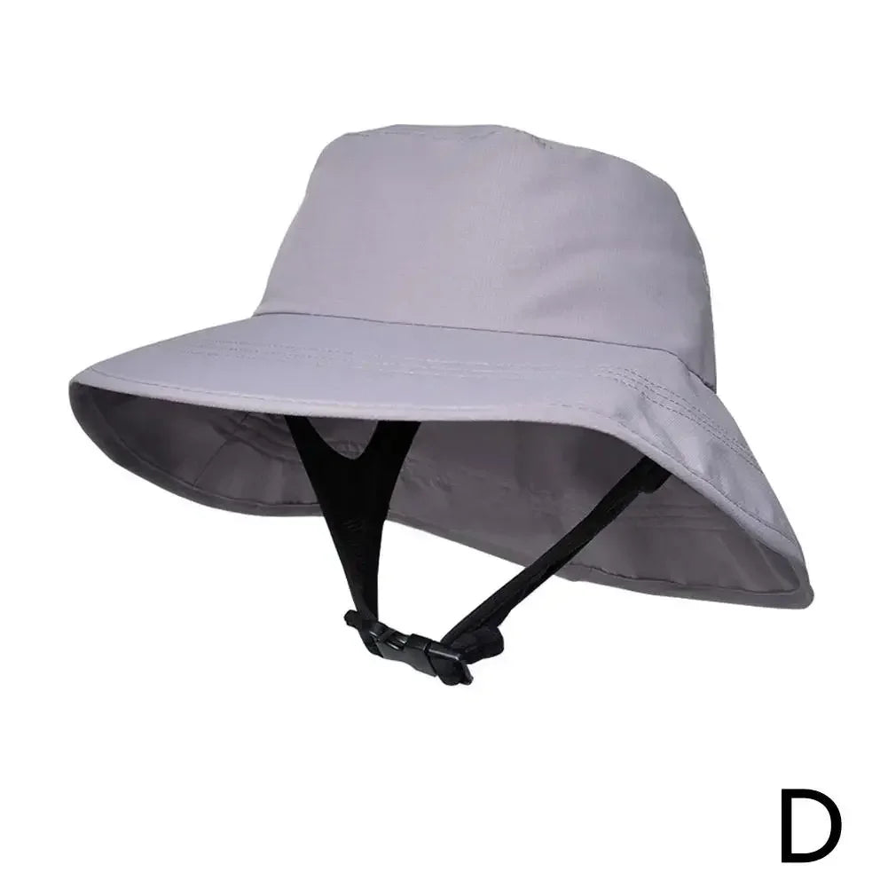 Sunscreen Surfing Cap Women's Men's Wind-proof And UV-proof Sun Hat Summer Light Breathable Outdoor Wide Brim Fisherman Hats