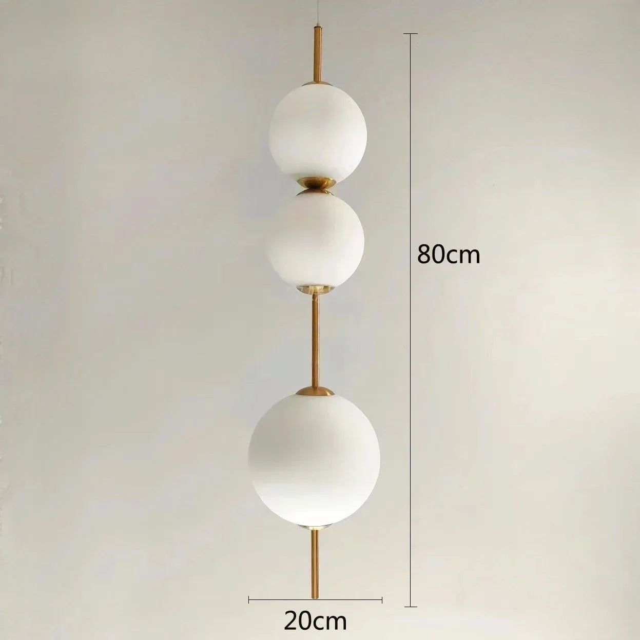 Modern Designer LED White Glass Beads Pendant Chandelier Cafe Bar Bedroom Kitchen Round Ball Hanging Lighting Fixture Home Decor