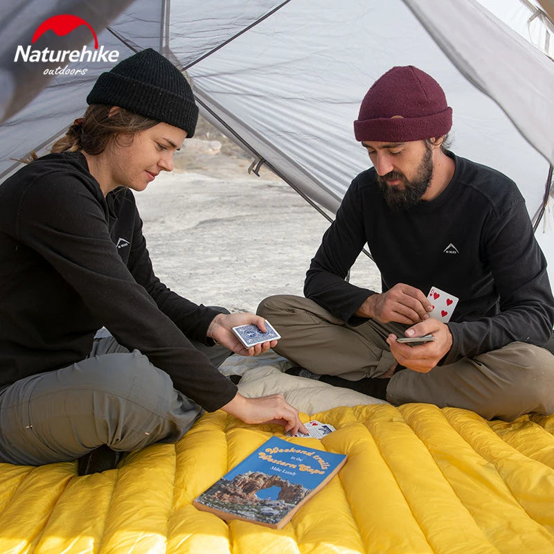 Naturehike Mongar Camping Tent 20D Nylon 2 Persons Tent Ultralight Portable Double Layer Outdoor Hiking Travel 4 Season Tents