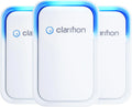 Negative Ion Air Purifier 3-Pack, Quiet Plug-In Freshener for Home, Bedroom, Office, Kitchen, Portable Odor & Smoke Eliminator