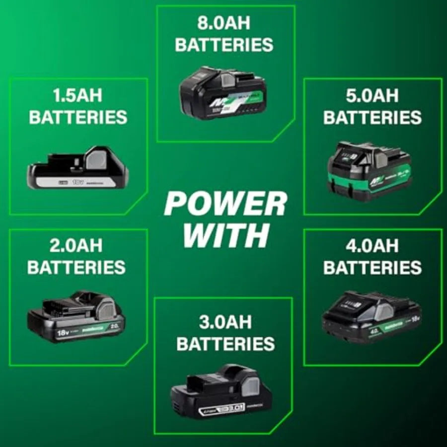 【Spot goods】18V MultiVolt Cordless Brushless Driver Drill and Impact Driver Combo Kit Power Tool Kit 2 Lithium-Ion Batteries an